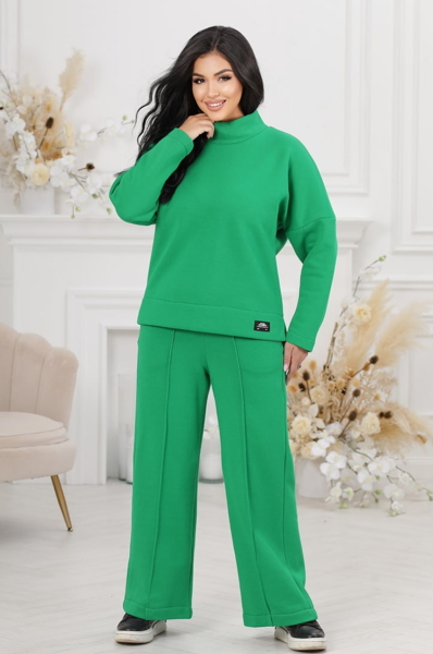 Утеплений костюм "Мерінда" зелений