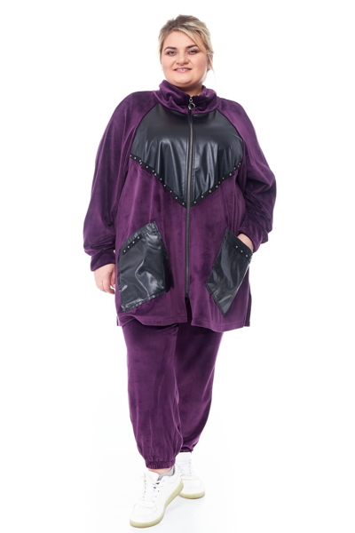 Спортивний костюм "Пріора" фіолетовий