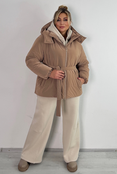 Теплий костюм "Валенсія" бежевий