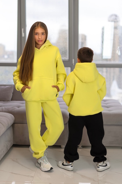 Дитячий теплий костюм "Віго" жовтий