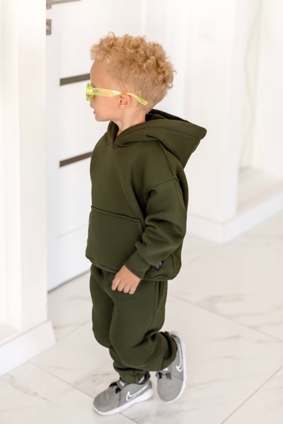 Дитячий теплий костюм "Віго" хакі