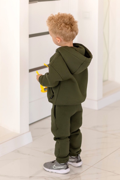 Дитячий теплий костюм "Віго" хакі