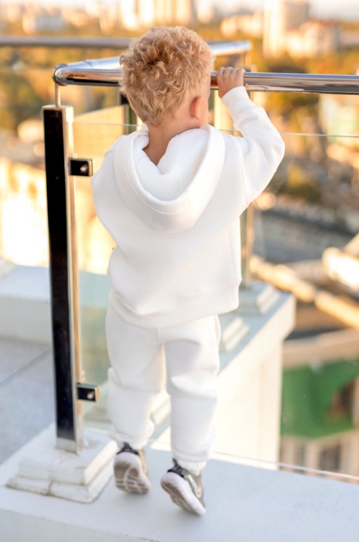 Дитячий теплий костюм "Віго" молоко