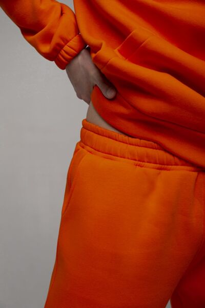 Чоловічий теплий костюм "Вайс" оранжевий