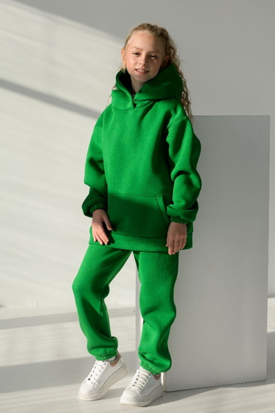Дитячий теплий костюм "Віго" зелений