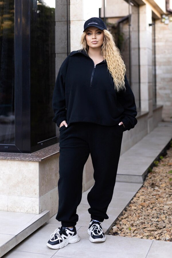 Флісовий костюм "Абель" чорний