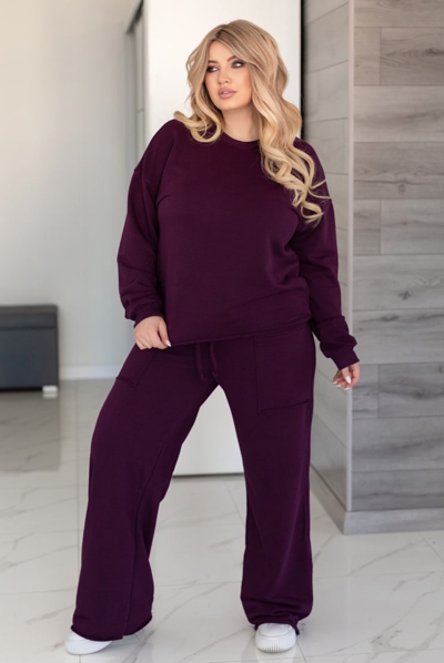 Костюм "Партнер" марсала