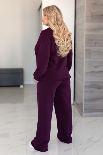 Костюм "Партнер" марсала