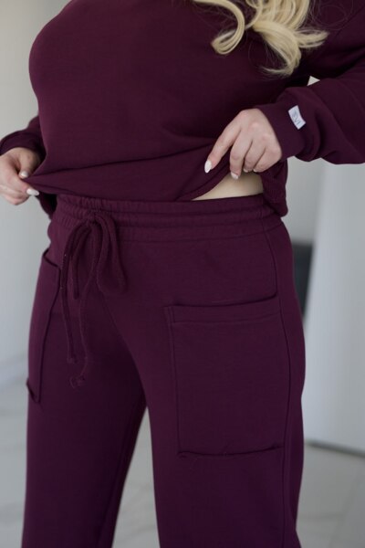 Костюм "Партнер" марсала