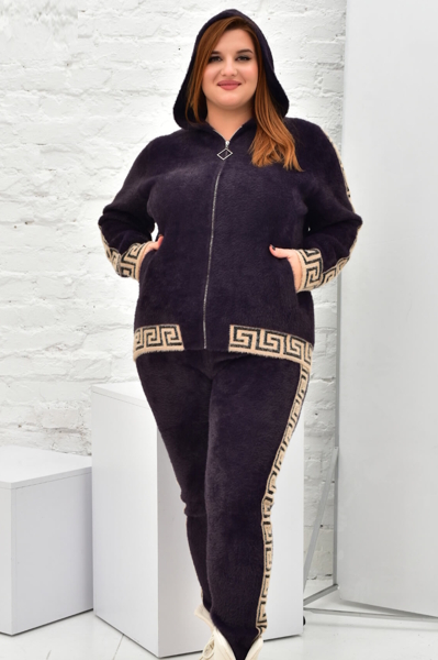 Костюм з альпаки "Арабель" чорниця