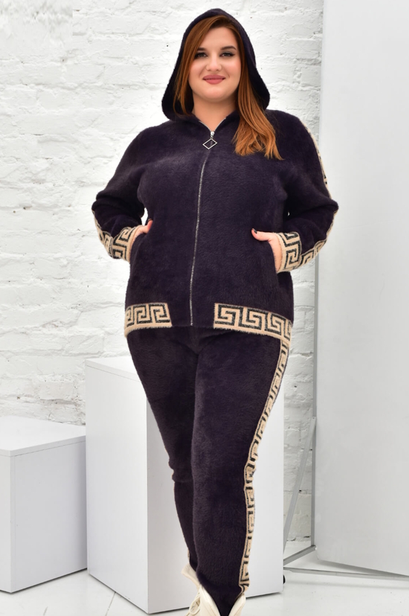 Костюм з альпаки "Арабель" чорниця