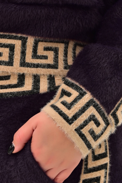 Костюм з альпаки "Арабель" чорниця