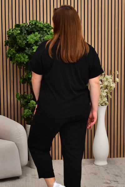 Літній костюм "Леона" чорний