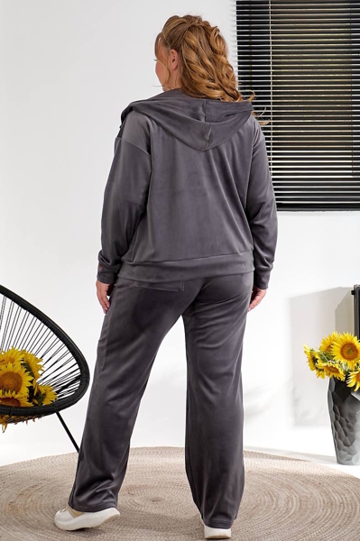 Спортивний костюм-трійка "Оперетта" графіт