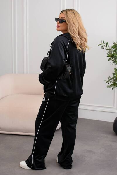 Костюм з велюру "Ейлат" чорний