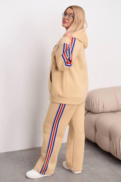 Теплий костюм "Кассія" бежевий