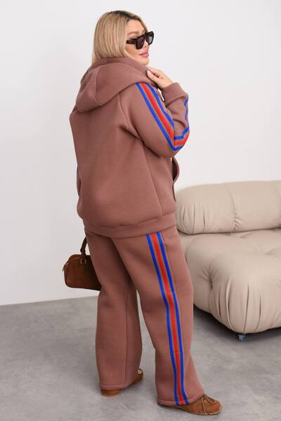 Теплий костюм "Кассія" шоколад