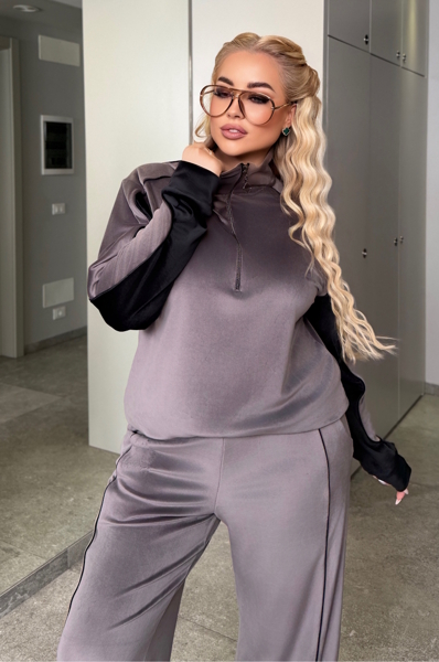 Спортивний костюм "Ніколь" мокко