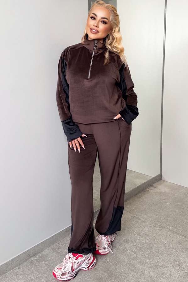 Спортивний костюм "Ніколь" шоколад