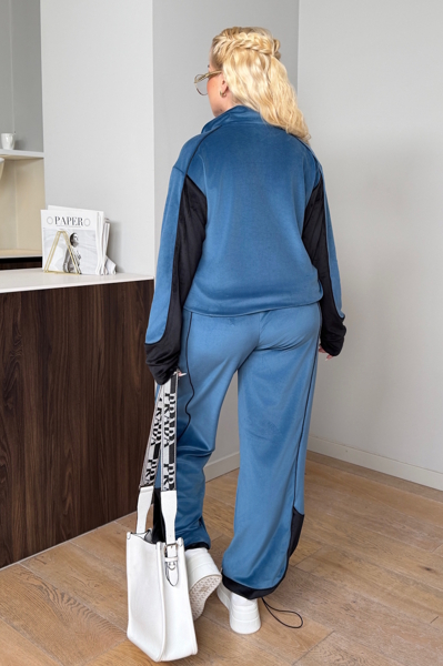 Спортивний костюм "Ніколь" синій