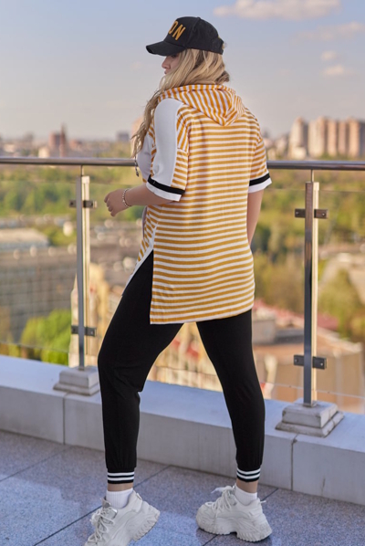 Спортивний костюм "Призма" жовтий