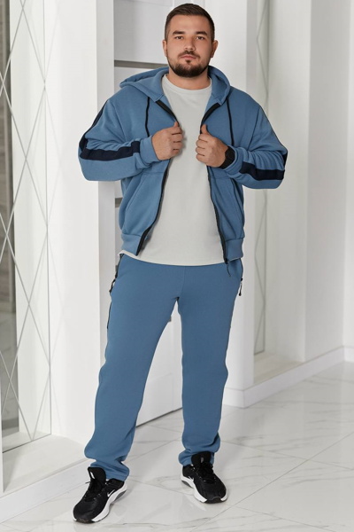 Чоловічий спортивний костюм "Гратеск" голубий