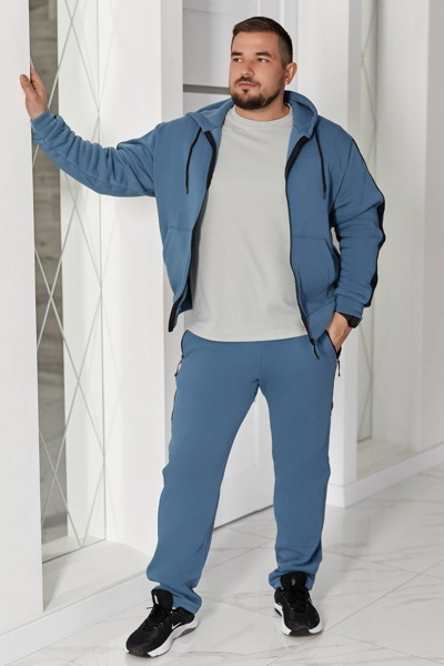 Чоловічий спортивний костюм "Гратеск" голубий