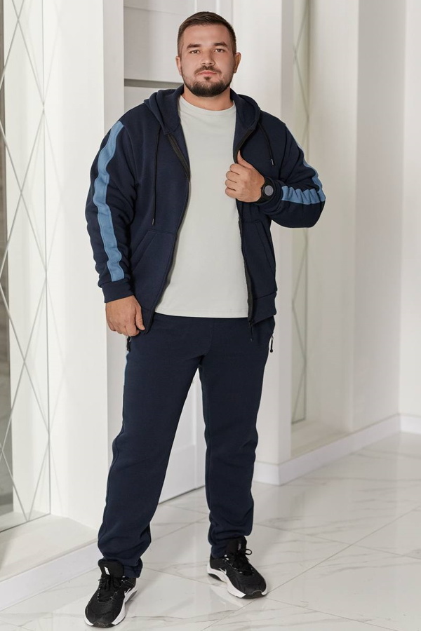 Чоловічий спортивний костюм "Гратеск" синій