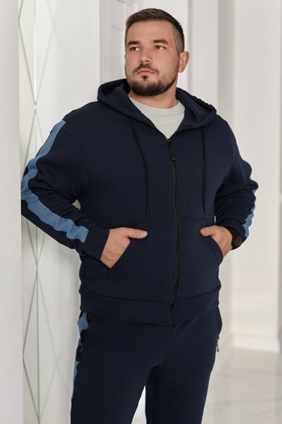 Чоловічий спортивний костюм "Гратеск" синій