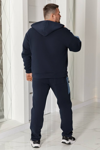 Чоловічий спортивний костюм "Гратеск" синій