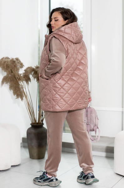 Спортивний костюм-трійка "Кімбер" бежевий