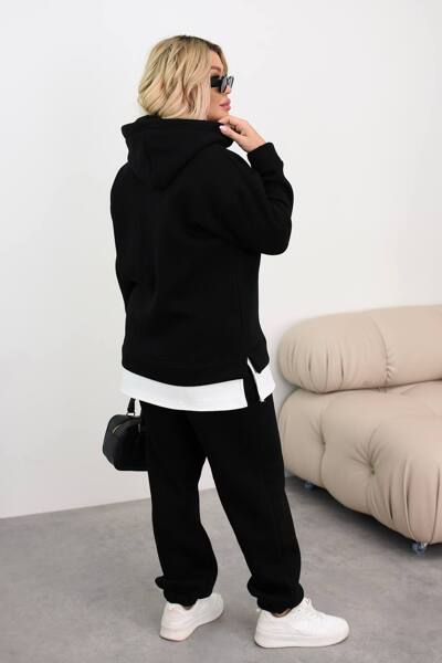 Теплий костюм "Помпей" чорний