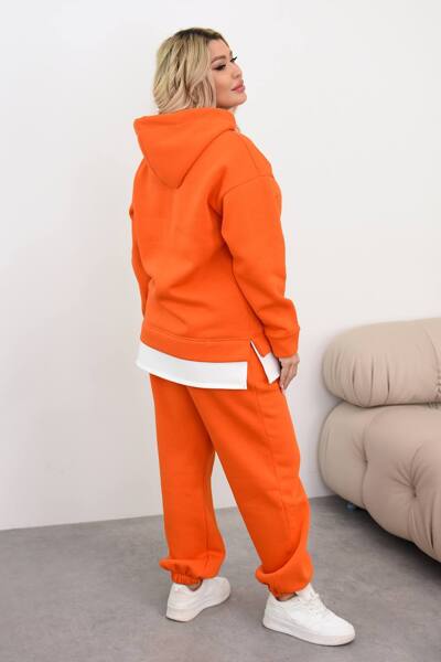 Теплий костюм "Помпей" оранжевий