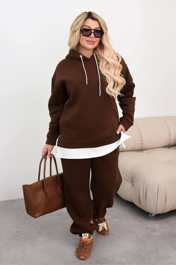 Теплий костюм "Помпей" шоколад