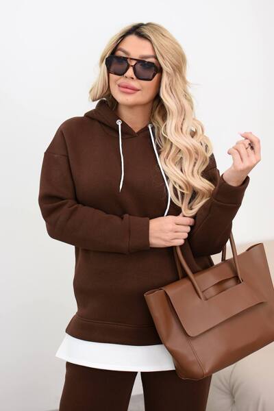 Теплий костюм "Помпей" шоколад