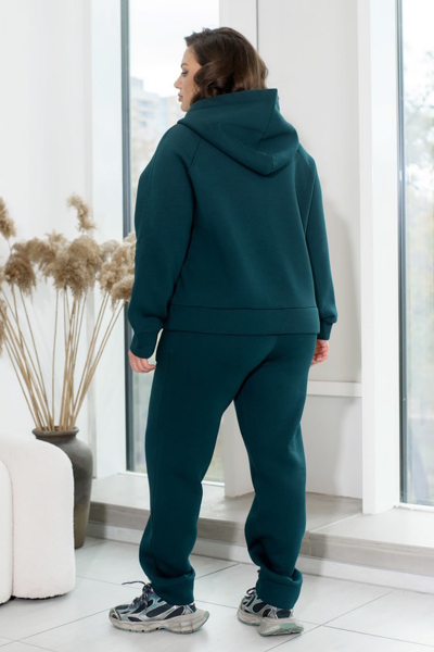 Теплий костюм "Шарлі" малахіт