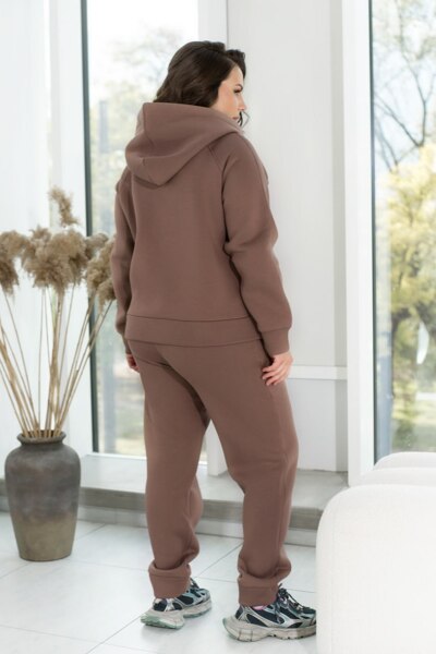 Теплий костюм "Шарлі" мокко