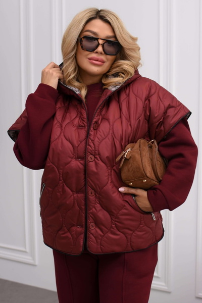 Спортивний костюм "Даліс" бордо