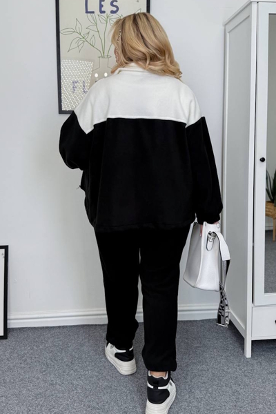 Теплий костюм "Колін" чорний