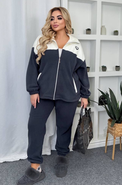 Теплий костюм "Колін" графіт