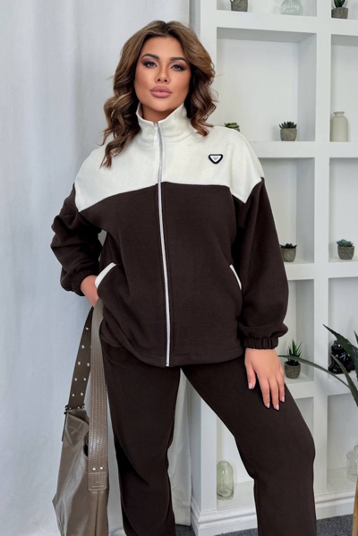 Теплий костюм "Колін" шоколад