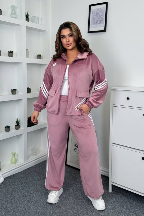 Костюм з велюру "Нейм" фрез