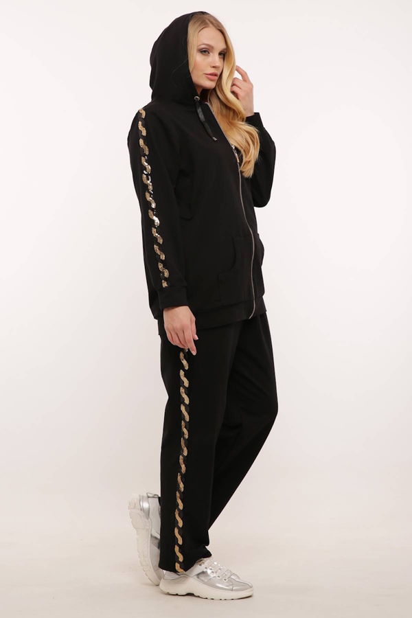 Спортивний костюм "Доллі" чорний