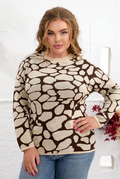 Светр "Аманда" бежевий