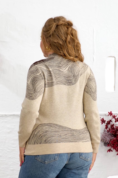 Светр "Моніка" бежевий