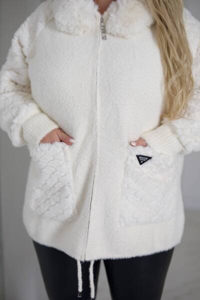 Пальто з альпаки "Роуз" молоко