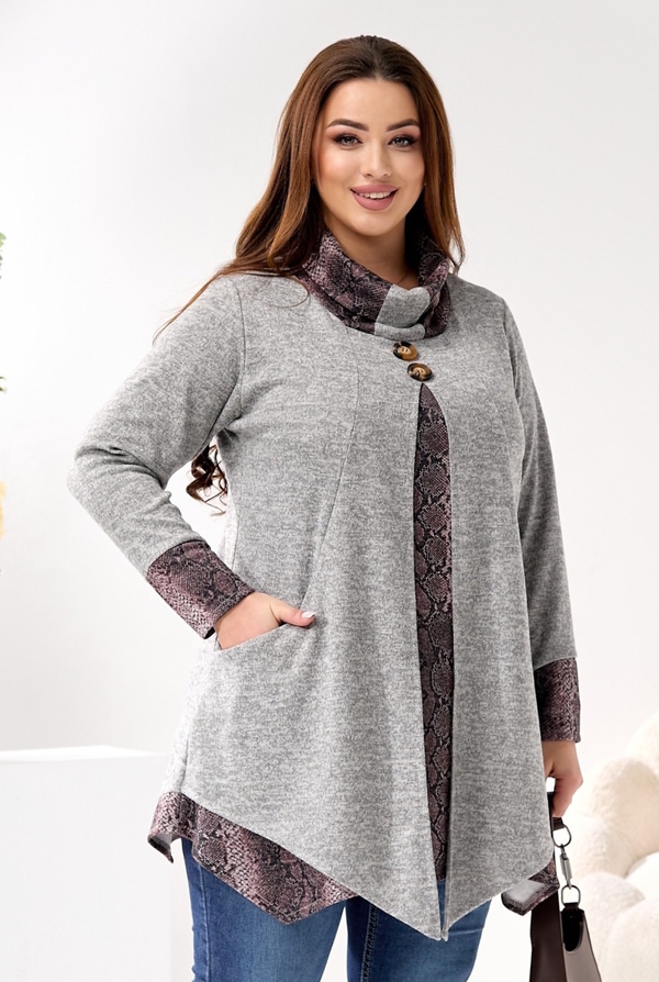 Туніка "Джоні" сіра