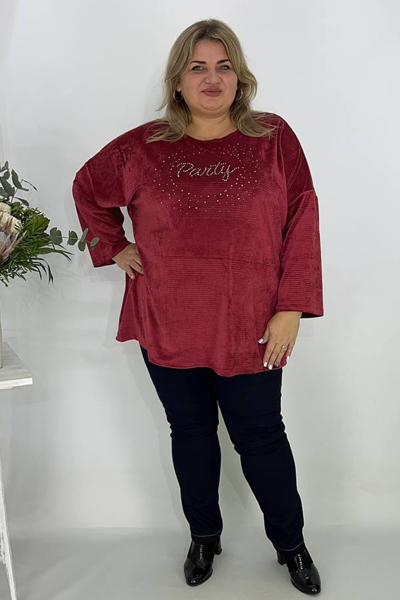 Туніка "Анабель" бордова
