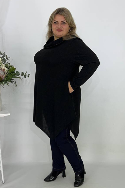 Туніка "Калина" чорна