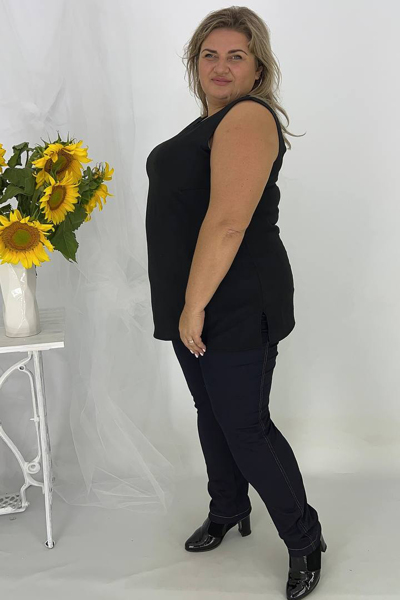 Майка "Сабріна" чорна